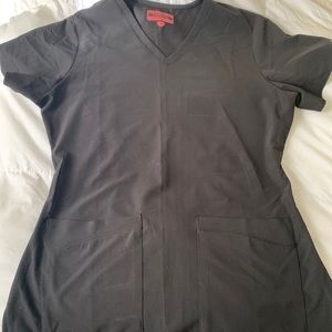 Med Couture Black Stretch Scrubs